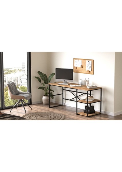 Atlantis 120CM Metal Çalışma Masası ATL28-A Çam fırsatları