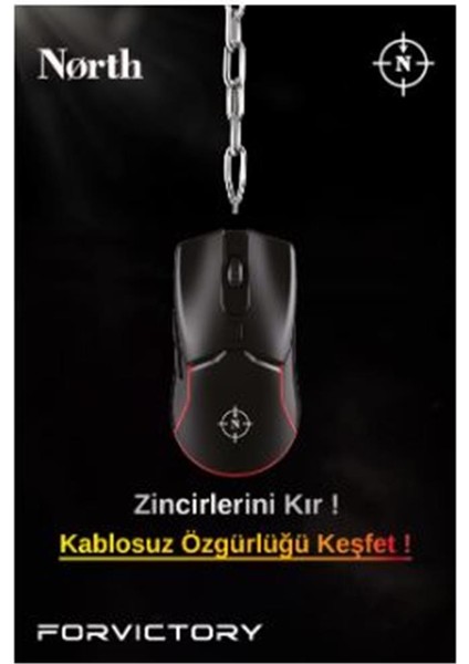 Prestige Premium Quality Kablosuz Oyuncu Mouse