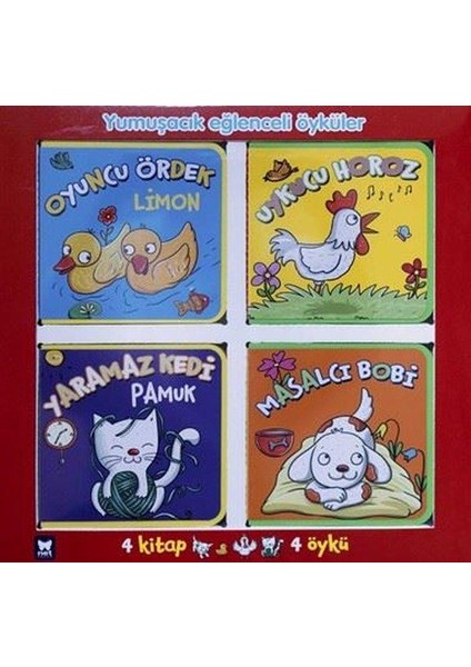 Yumuşacık Eğlenceli Öyküler Seti 4 Kitap Takım