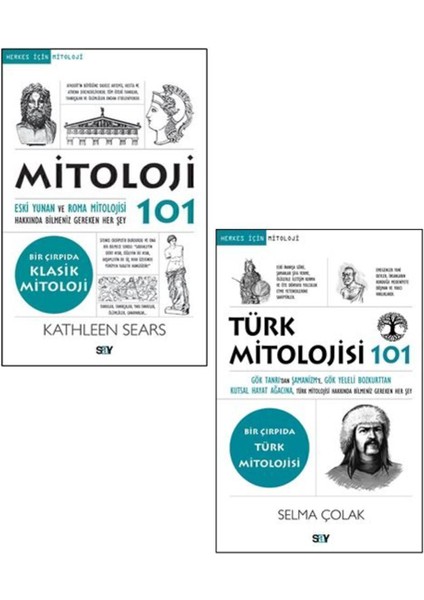 Mitoloji 101 + Türk Mitolojisi 101 2 Kitap Set