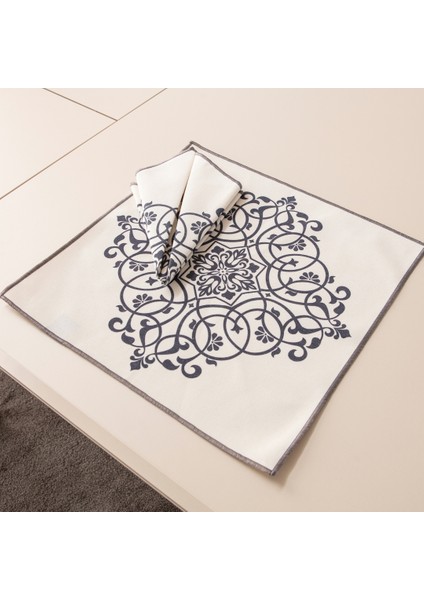 Safran Luxe, Premium Seri Sunum Peçetesi, Duck Keten Kumaş 40X40CM