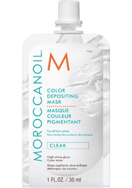 Color Depositing Mask Clear Renk Tazeliyici Saç Maskesi 30ml