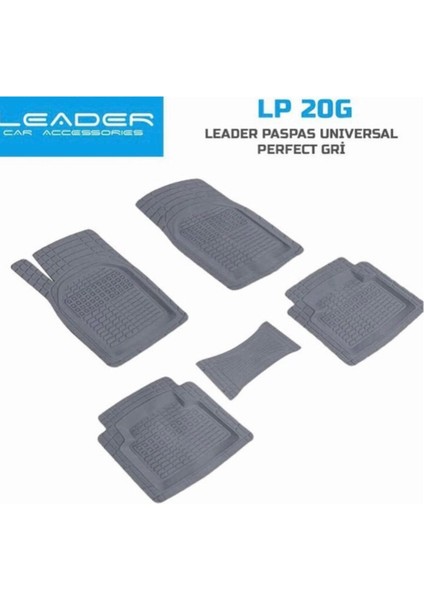 Volkswagen Jetta Tüm Modellere Uygun Gri 3D Havuzlu Paspas Üniversal modelleri