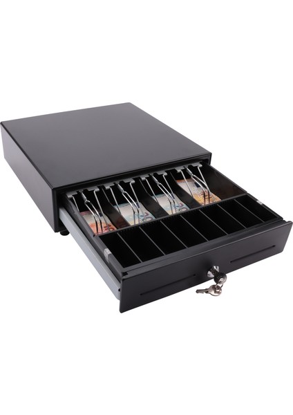 Sd 330A Metal Para Çekmecesi (8 Bozuk Para, 4 Kağıt Para Bölmeli) modelleri