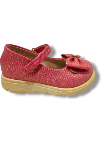 3037-20 Simli Deri Fiyonk Kız Çocuk Babet fiyatları