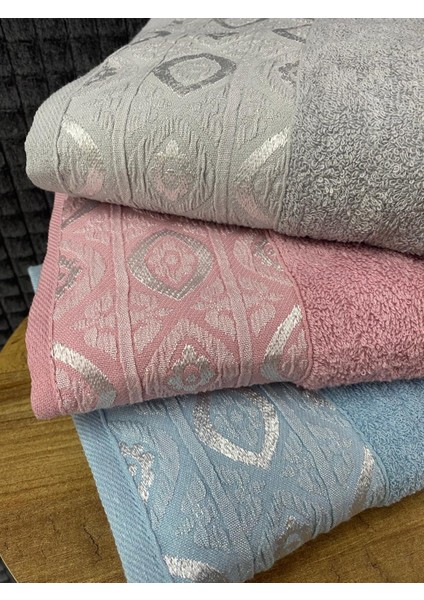 Göz Desen 3’lü Banyo Havlu Seti – 100X150 cm %100 Pamuk, Yumuşak Dokulu,desenli. indirimleri