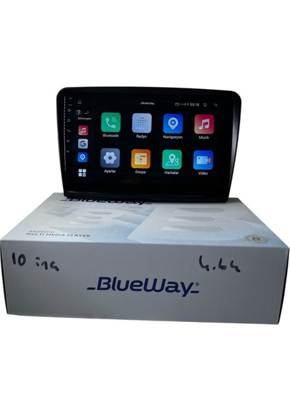 Skoda Superb 2009-2013 Blueway 4-64 Profesyonel Oem Multimedia