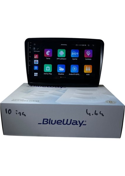 Skoda Superb 2009-2013 Blueway 4-64 Profesyonel Oem Multimedia fiyatları