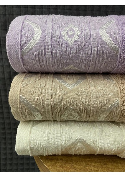 Göz Desen 3’lü Banyo Havlu Seti – 100X150 cm %100 Pamuk, Yumuşak Dokulu,desenli. indirimleri