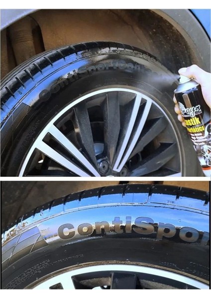 Lastik Parlatıcı Aerosol Sprey 500ML Premium