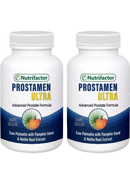 Nutrifactor Prostamen 60'lı Erkek Için Pr.ostat Destek Takviyesi x 2 Adet