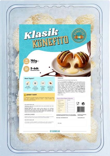 Klasik Künefito modelleri