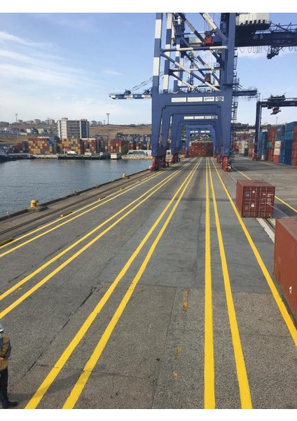 Safetyline Ral 6001 Yeşil Isg Yol Çizgi Boyası 5 kg