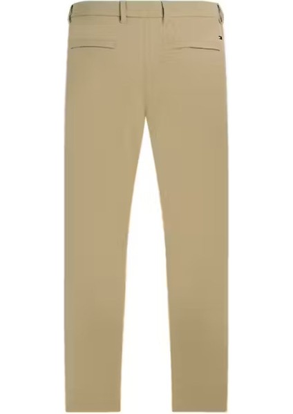 Erkek Denton Teknik Örgü Kumaş Chino Pantolon - Camel fiyatları