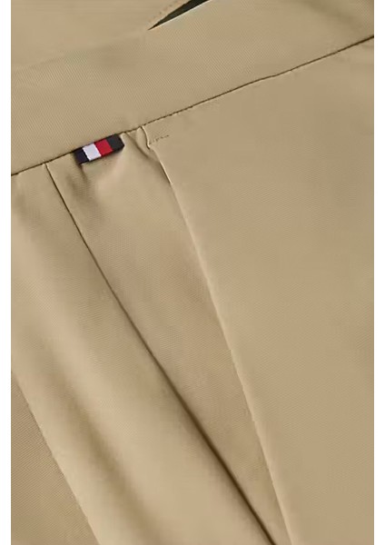 Erkek Denton Teknik Örgü Kumaş Chino Pantolon - Camel modelleri
