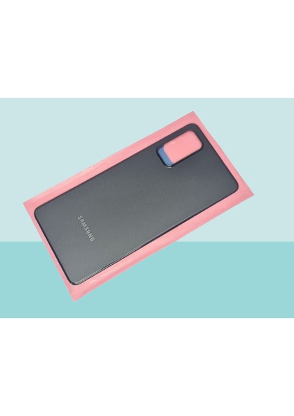 - Samsung Galaxy M52 Arka Kapak Batarya Kapağı - Siyah