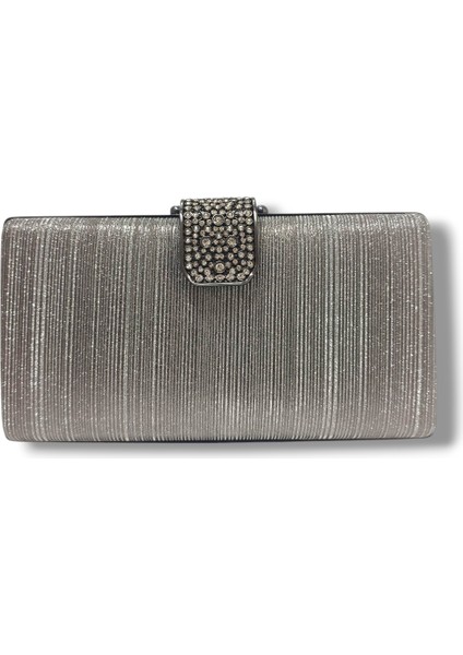 Varol 739-25 Lazer Simli Çelik Kasa Abiye Çanta