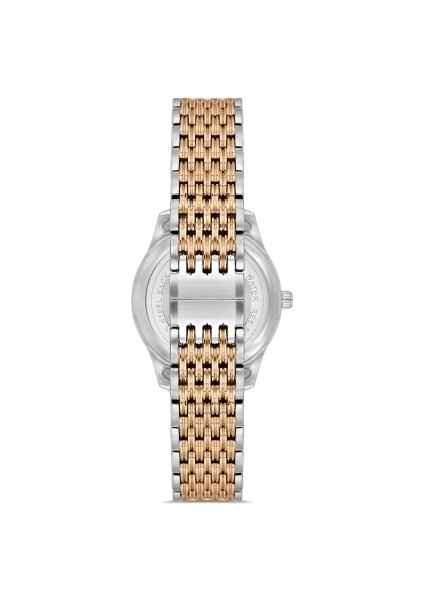 FL21512AWT-E4 Quartz Çelik Rose/gri 30 mm Kadın Kol Saati modelleri
