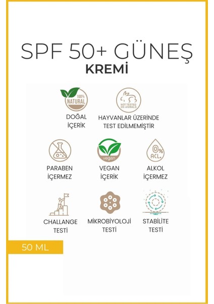 Yüksek Koruma Performanslı Spf 50+ Yüz Güneş Kremi indirimleri