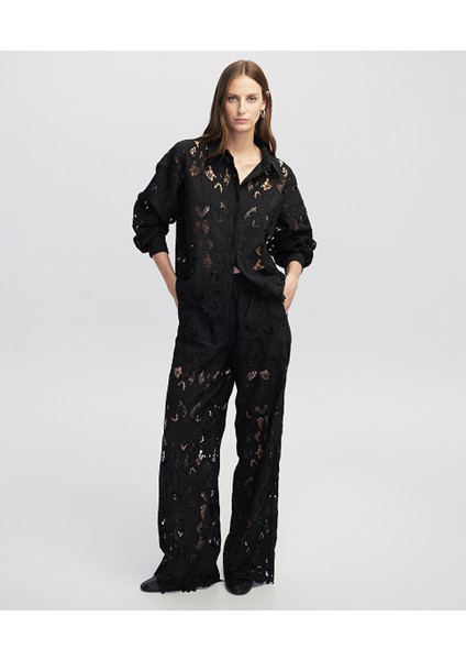 Elastik Bel Brode Pantolon IW6250003091001 fiyatları