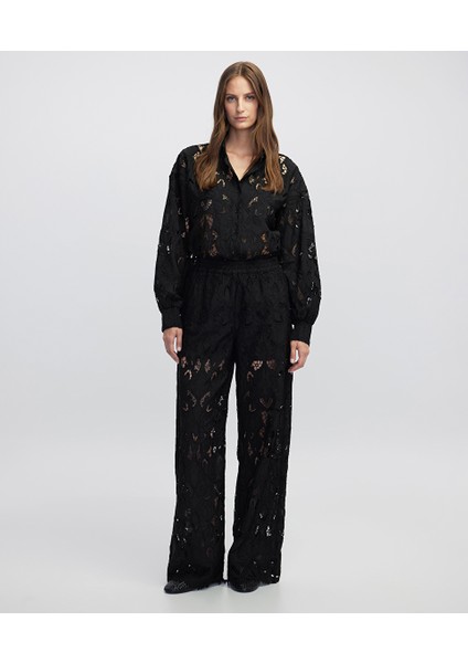 Elastik Bel Brode Pantolon IW6250003091001 modelleri