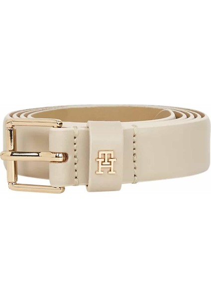 Kadın Monogram Detaylı 2.5 Kemer - Krem fiyatları