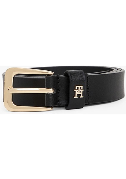 Kadın Deri Monogram Detaylı 2.5 Kemer - Siyah fiyatları