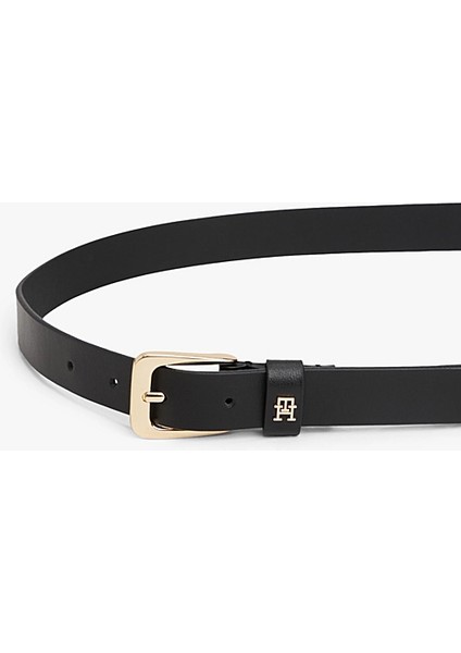 Kadın Deri Monogram Detaylı 2.5 Kemer - Siyah modelleri