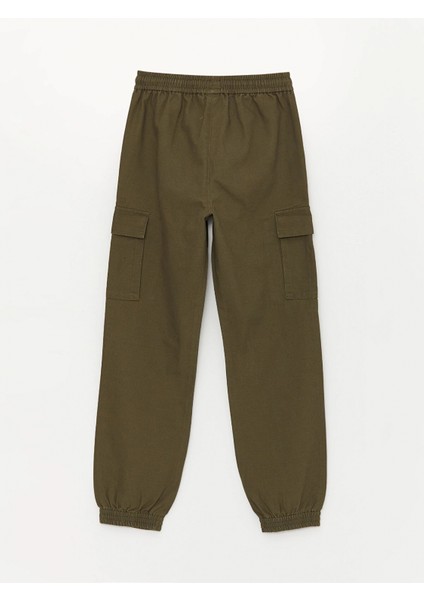 Lcw Kids Haki Beli Lastikli Erkek Çocuk Kargo Jogger Pantolon fiyatları