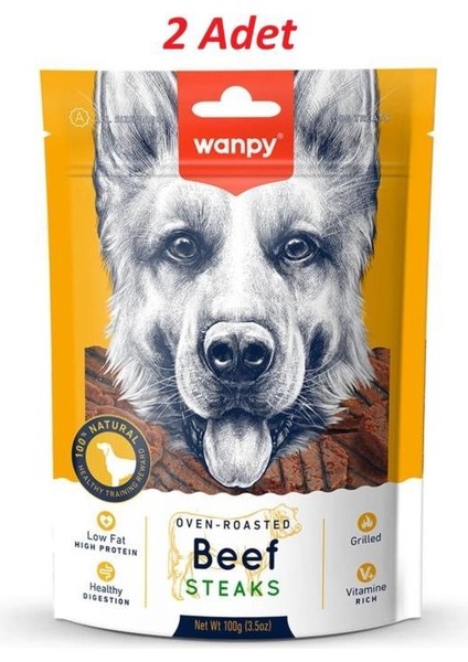 Izgara Dana Biftek Köpek Ödülü 100 Gr*2 Adet