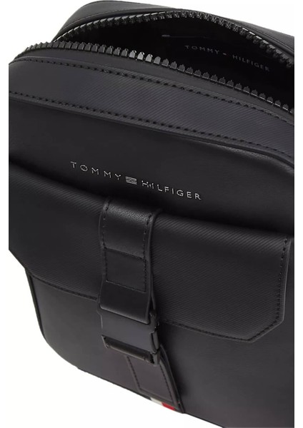 Erkek Mini Reporter Çapraz Askılı Çanta - Siyah modelleri