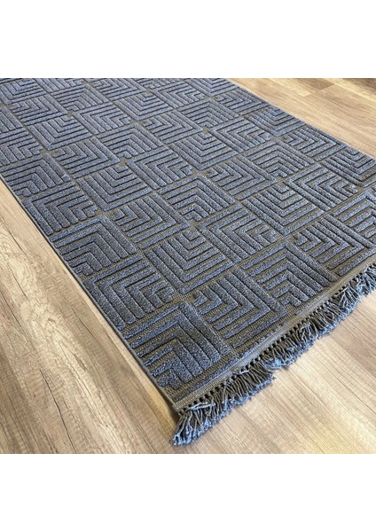 Design 1062 Antrasit Yumuşak Dokulu Desensiz Iskandinav Halı fırsatları