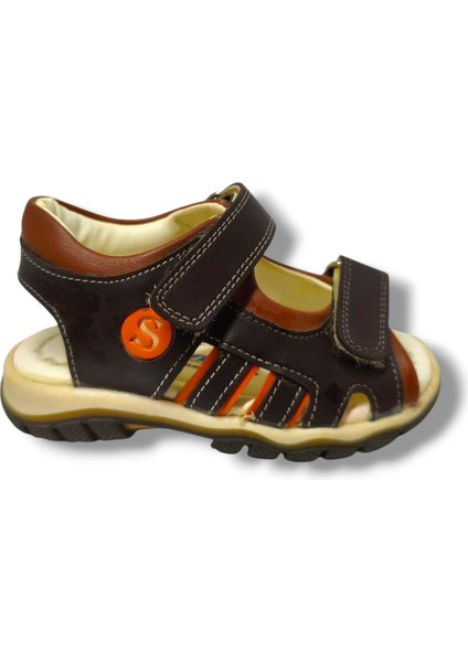 Seyfı 3051-20 2 Cırtlı Erkek Sandalet Kahverengi Turuncu fiyatları