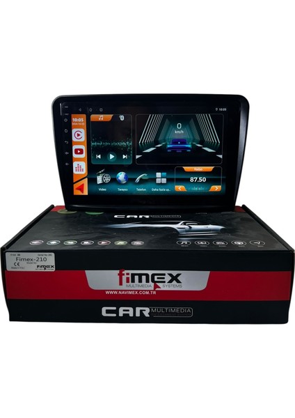 Skoda Superb 2009-2013 Fimex 4-64 (Fanlı) Dspli Pro Oem Multimedia