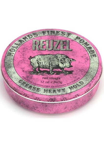 Pink Pomade Grease Güçlü Tutucu Parlak Wax 340 gr.