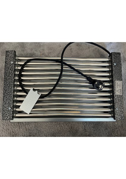 Elektrikli Izgara | Bbq Izgara | Paslanmaz Izgara | 1600W | Mavi Su Dünyası