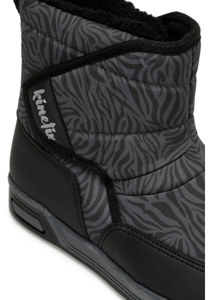 Nıla 3pr Siyah Kız Çocuk Kar Botu