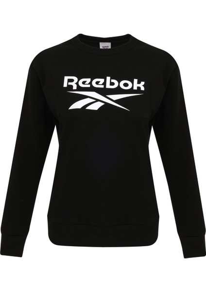 Rı Bl Fleece Crew Siyah Kadın Sweatshirt