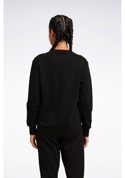 Rı Bl Fleece Crew Siyah Kadın Sweatshirt indirimleri