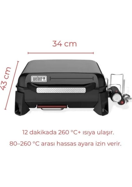 SLATE™ GP 43 cmTaşınabilir Gaz Plancha fırsatları