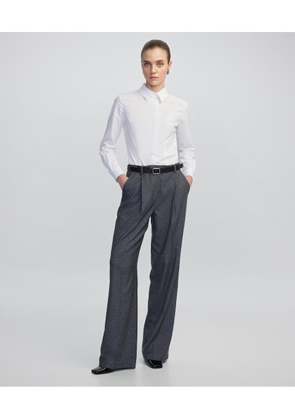 Bel Vurgulu Poplin Gömlek IW6250025038002 modelleri