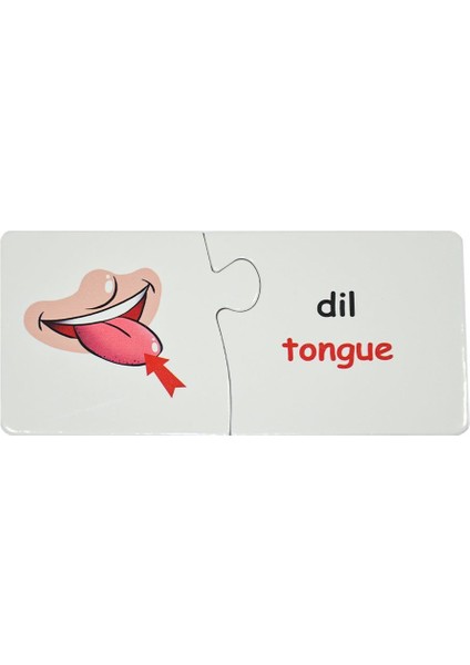 Eğitici Oyuncak Eşleştir Mukavva Puzzle Vücudumuz EDU-1008 fiyatları