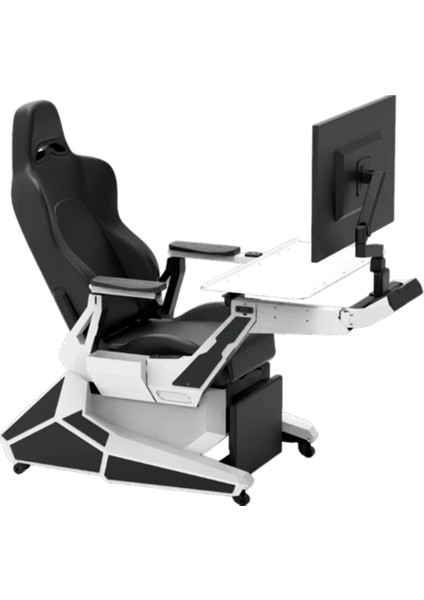 Twısted Mınds Easepod Pro Rgb Elektrikli Deri Döşeme Çelik Profesyonel Gamıng sımulator