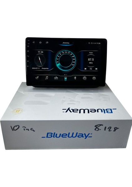 Skoda Fabia 2007-2014 Blueway 8-128 Tam Profesyonel Oem Multimedia