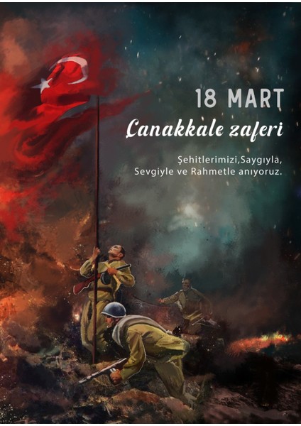 18 Mart Çanakkale Zaferi ve Şehitleri Anma Günü,okul Etkinlik,kumaş Arka Fon,