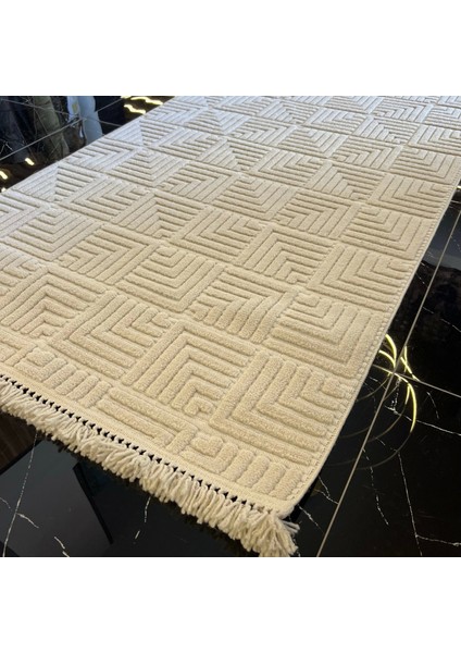 Design 1062 Bej Yumuşak Dokulu Desensiz Iskandinav Halı fiyatları