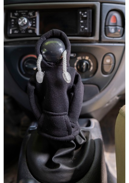 Siyah Vites Hoodie - Araç Vites Kıyafeti - Vites Poları - Her Araca Uyumlu