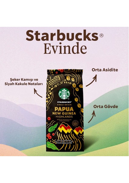 Papua New Guinea Highlands Çekirdek Kahve 250 gr fiyatları