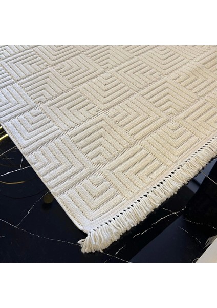 Design 1062 Krem Yumuşak Dokulu Desensiz Iskandinav Halı fiyatları
