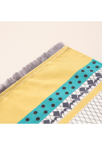 Safran Luxe, Duck Keten Runner, Premium Seri Kaymaz Runner 45X140 indirimleri